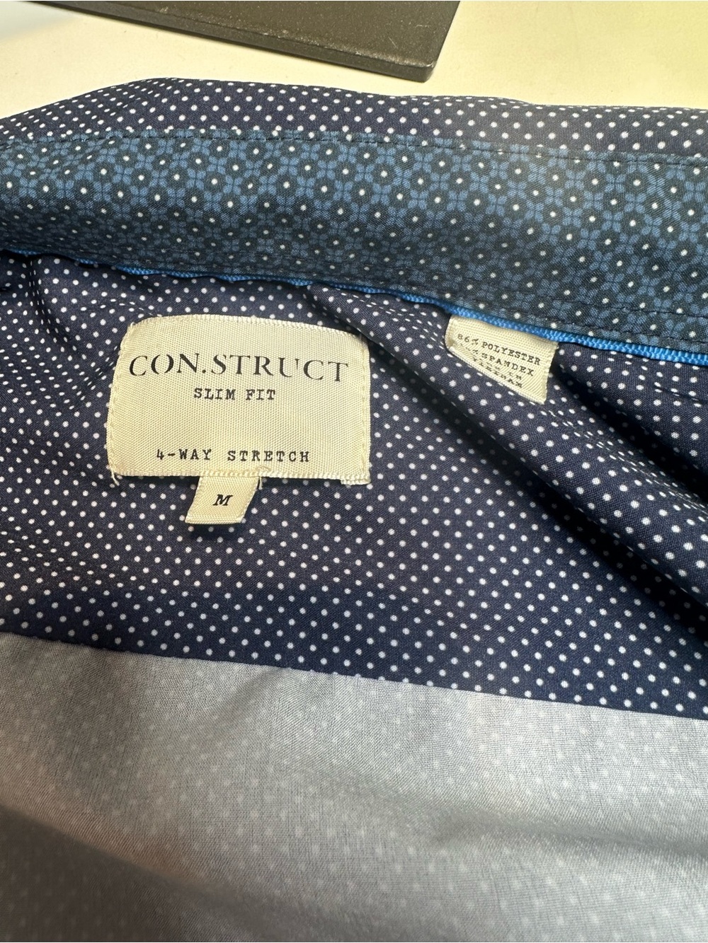 Con.struct Micro-Pattern Button-Down Shirt - Picture 5 of 5